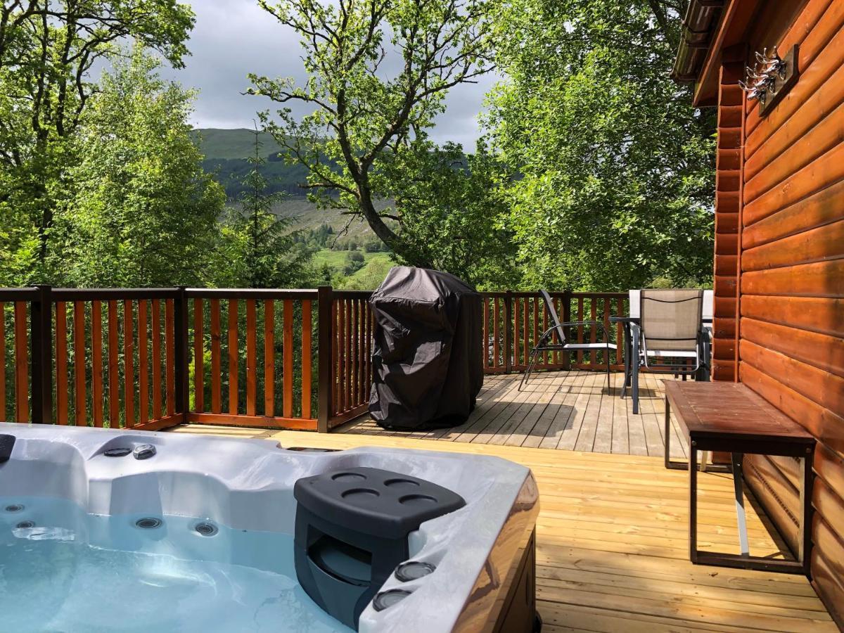 Balquhidder Braes Holiday Park Lodges, Mostly With Hot Tubs And Pet Friendly, Ev Facilities 로큰헤드 외부 사진